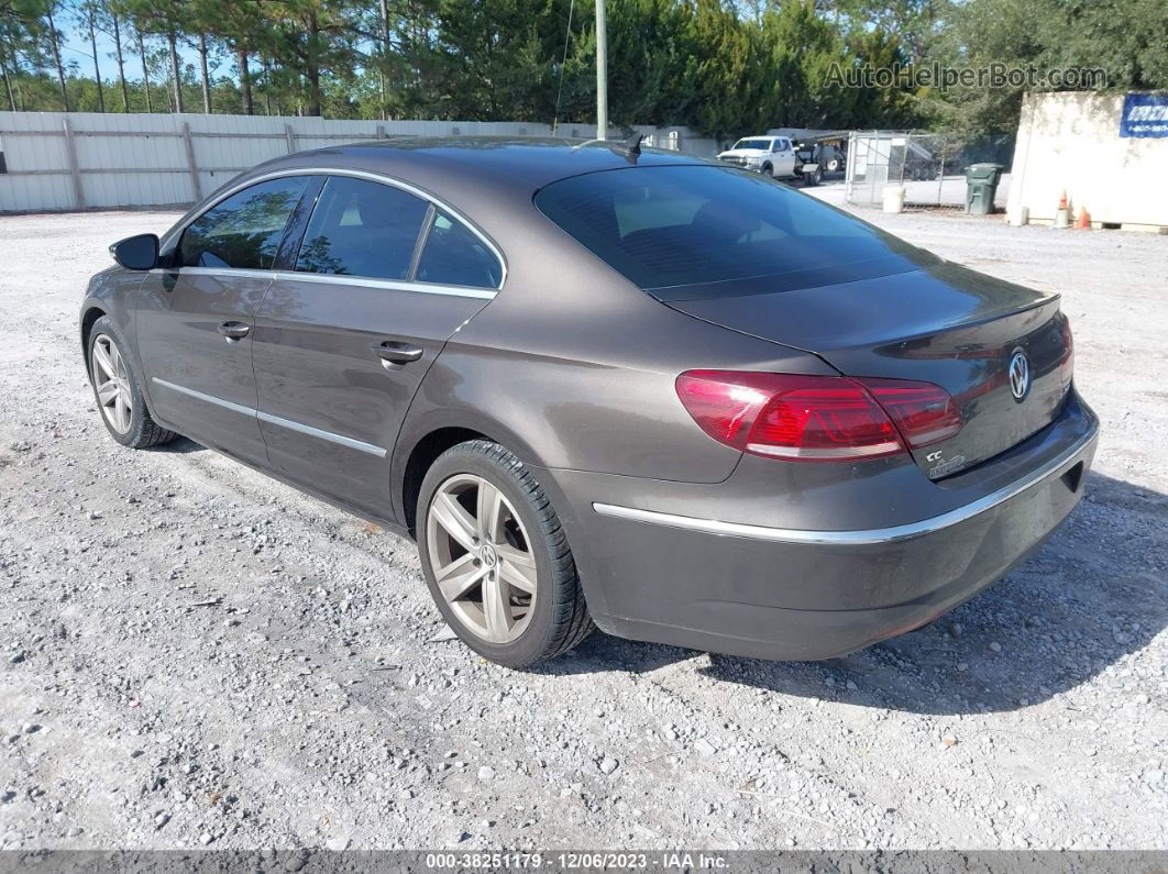 2014 Volkswagen Cc 2.0t Sport Brown vin: WVWBP7AN8EE506144