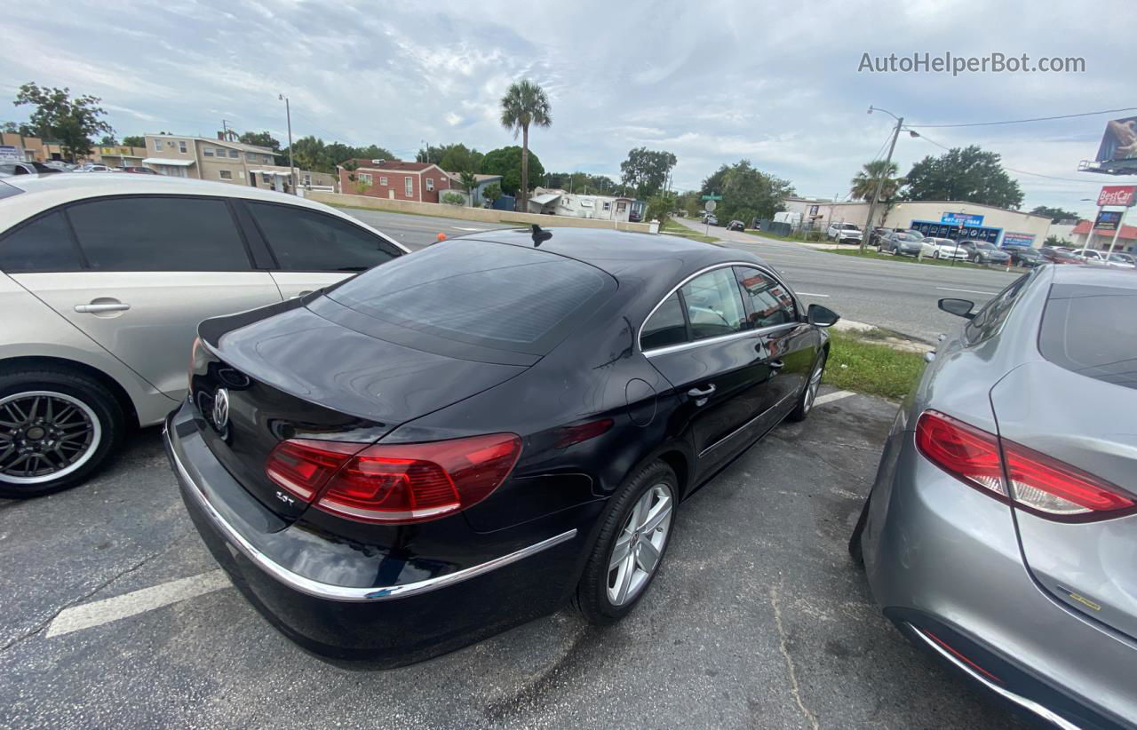 2014 Volkswagen Cc Sport Black vin: WVWBP7AN8EE528287