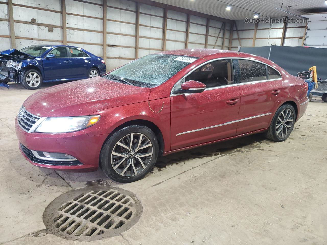 2014 Volkswagen Cc Sport Red vin: WVWBP7AN8EE528595