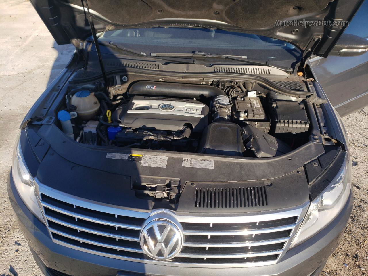 2016 Volkswagen Cc Base Черный vin: WVWBP7AN8GE512464