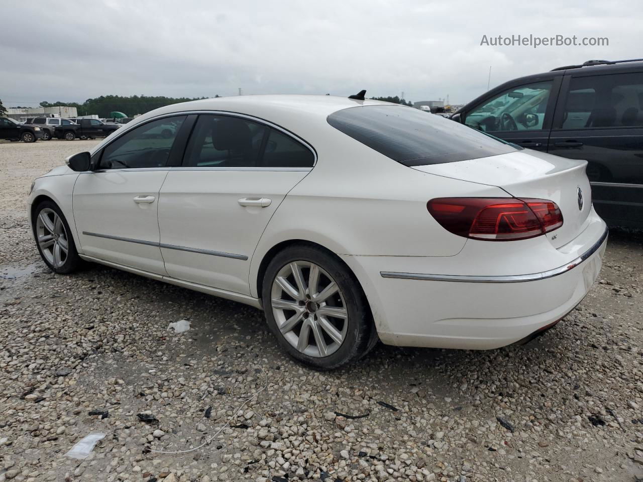 2013 Volkswagen Cc Sport White vin: WVWBP7AN9DE511075