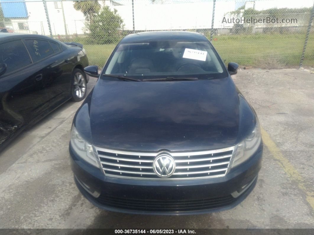 2013 Volkswagen Cc Sport Blue vin: WVWBP7AN9DE557070