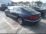 2013 Volkswagen Cc Sport Blue vin: WVWBP7AN9DE557070