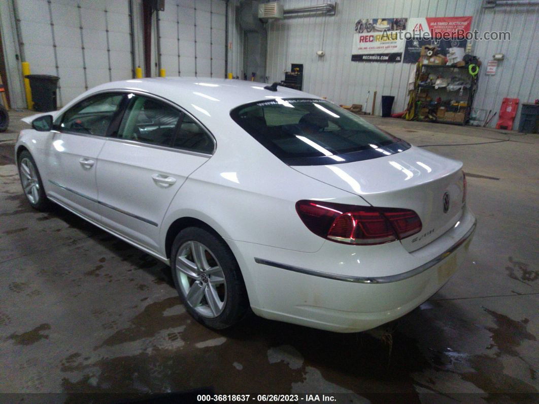 2013 Volkswagen Cc Sport White vin: WVWBP7AN9DE565718