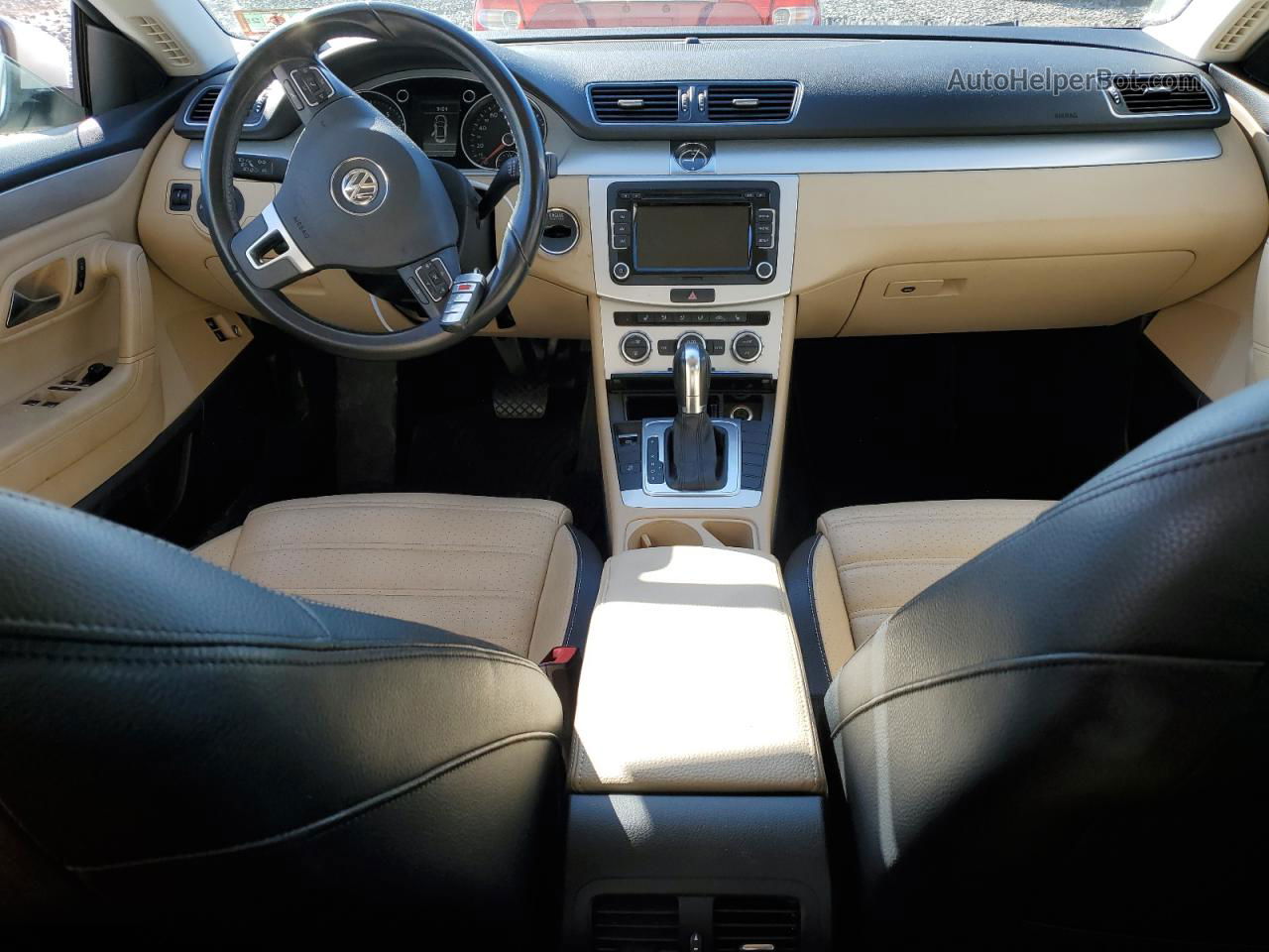 2013 Volkswagen Cc Sport Белый vin: WVWBP7AN9DE571843