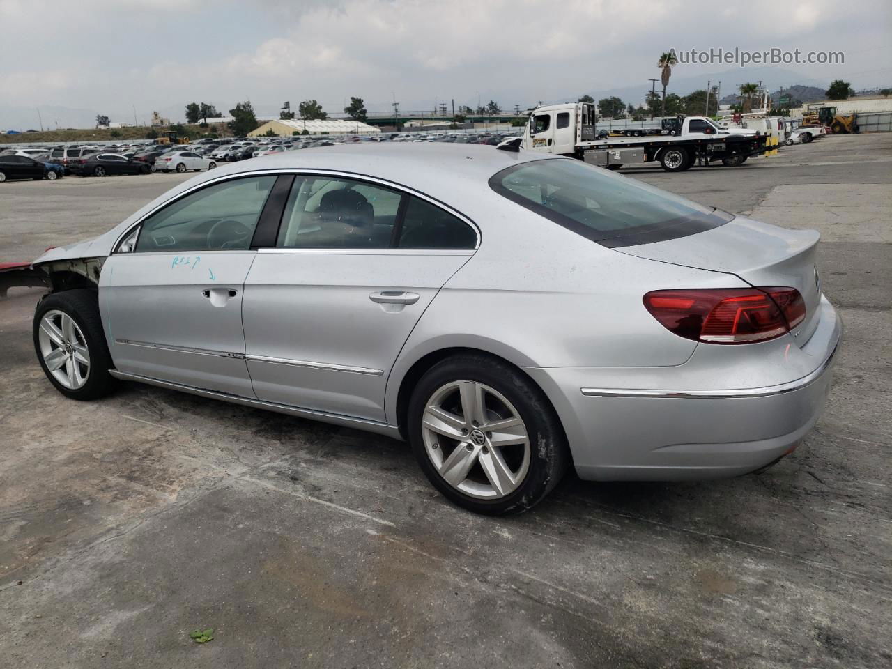 2014 Volkswagen Cc Sport Silver vin: WVWBP7AN9EE502183