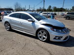 2014 Volkswagen Cc Sport Silver vin: WVWBP7AN9EE504788