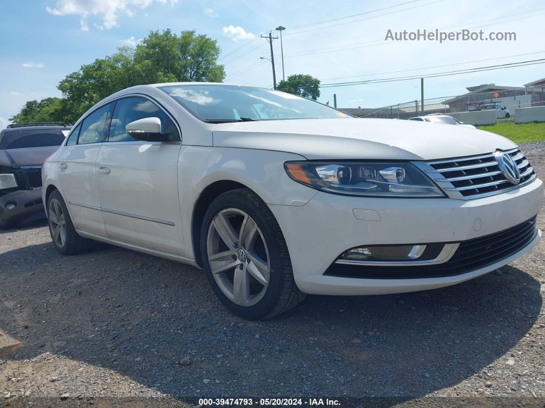 2014 Volkswagen Cc 2.0t Sport White vin: WVWBP7AN9EE505102