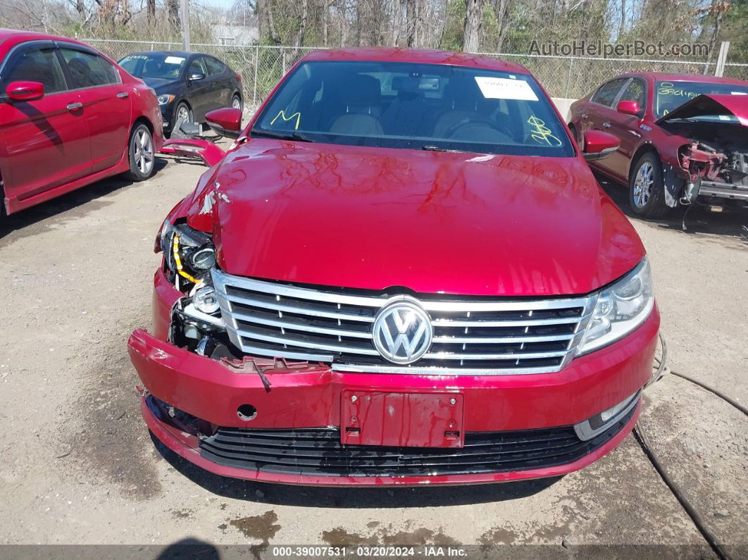 2014 Volkswagen Cc 2.0t Sport Red vin: WVWBP7AN9EE506234