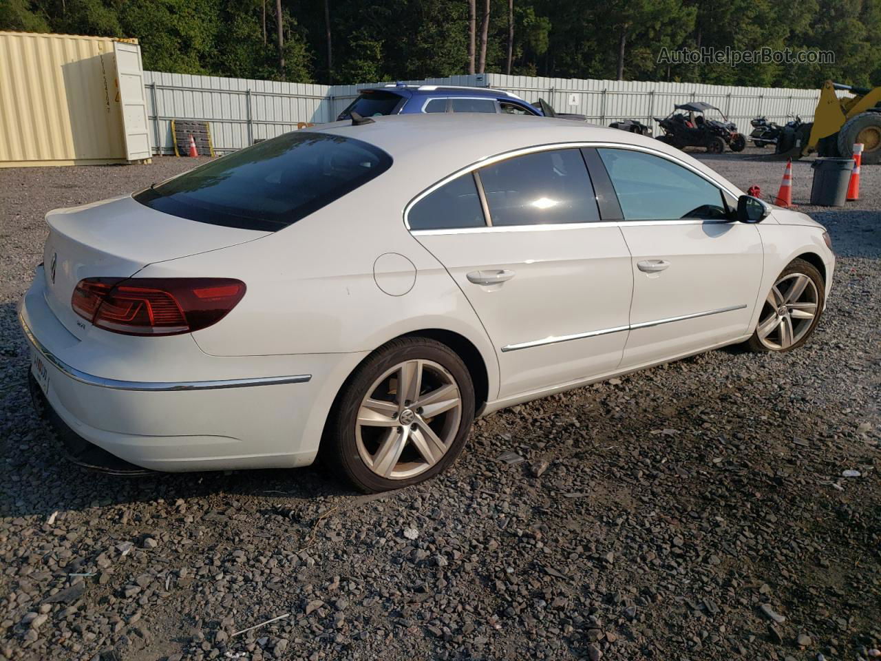 2014 Volkswagen Cc Sport White vin: WVWBP7AN9EE508551