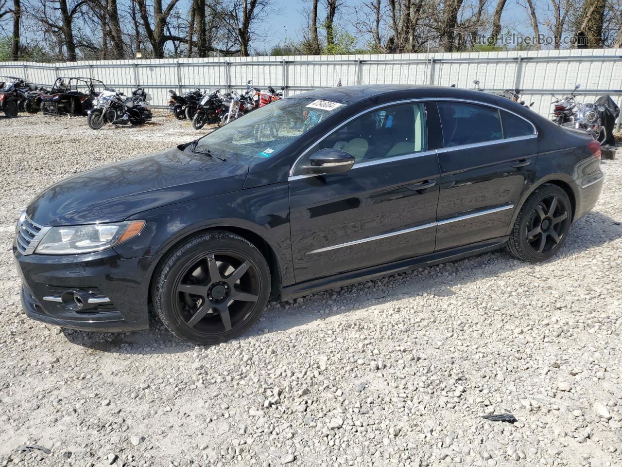 2014 Volkswagen Cc Sport Черный vin: WVWBP7AN9EE516570