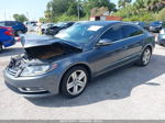 2014 Volkswagen Cc Sport Dark Blue vin: WVWBP7AN9EE520568