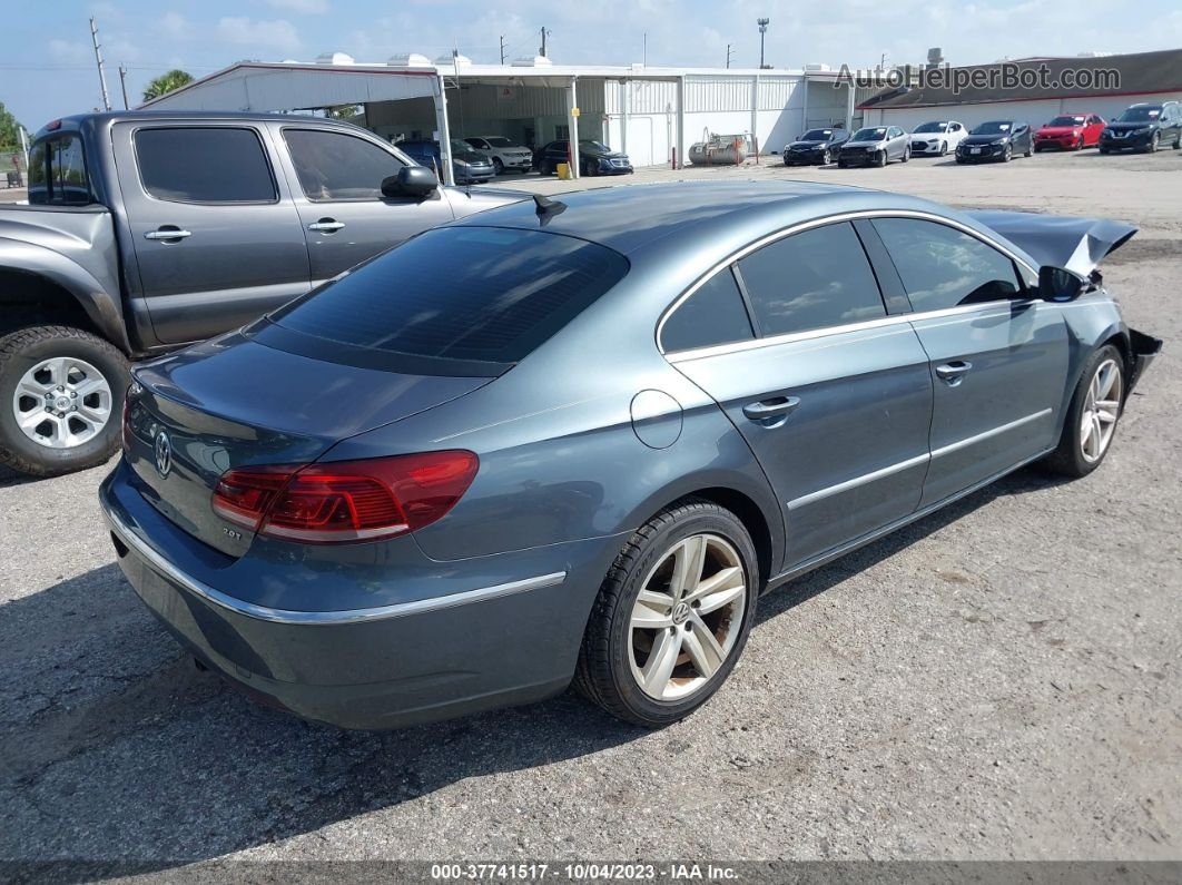 2014 Volkswagen Cc Sport Dark Blue vin: WVWBP7AN9EE520568