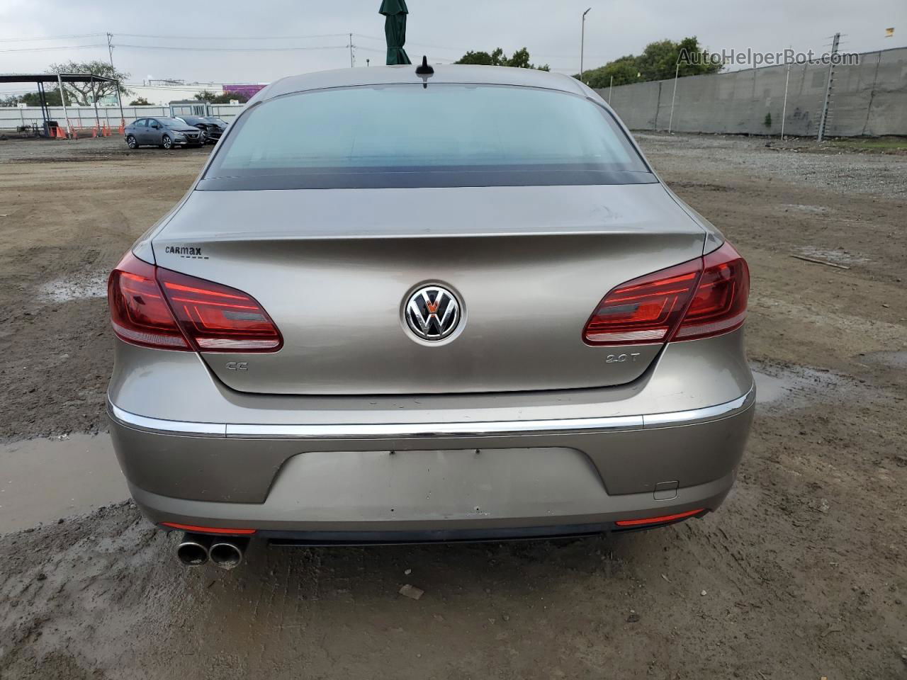 2014 Volkswagen Cc Sport Gold vin: WVWBP7AN9EE530520