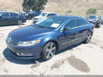 2014 Volkswagen Cc Sport Синий vin: WVWBP7AN9EE532073