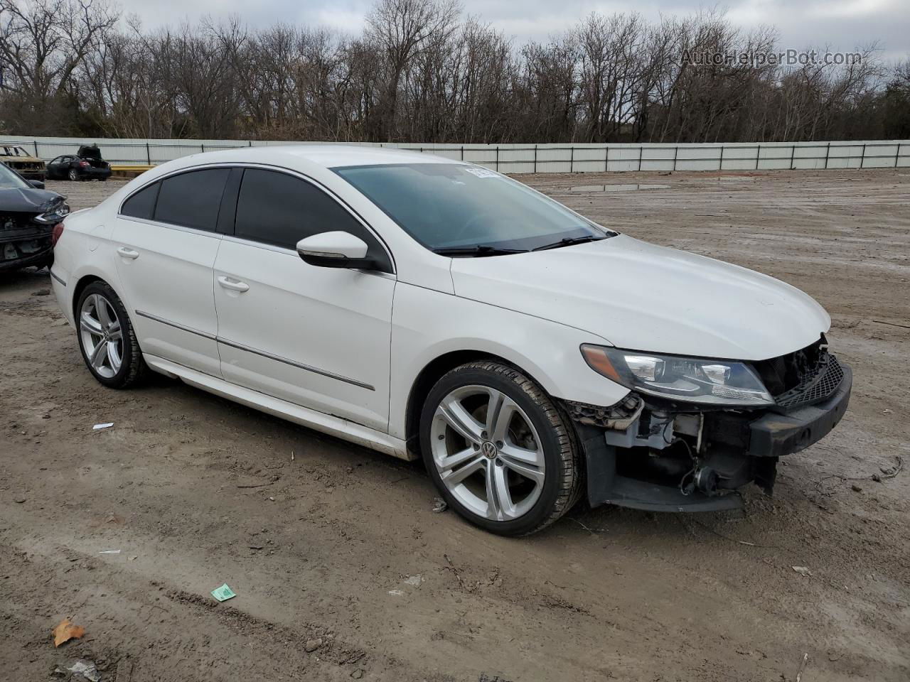 2014 Volkswagen Cc Sport White vin: WVWBP7AN9EE533496