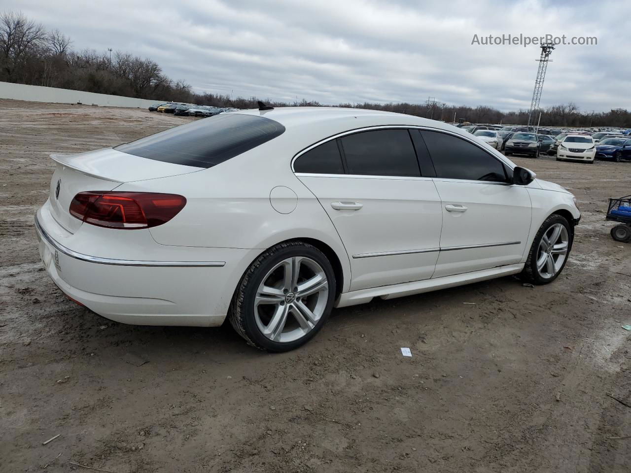 2014 Volkswagen Cc Sport White vin: WVWBP7AN9EE533496