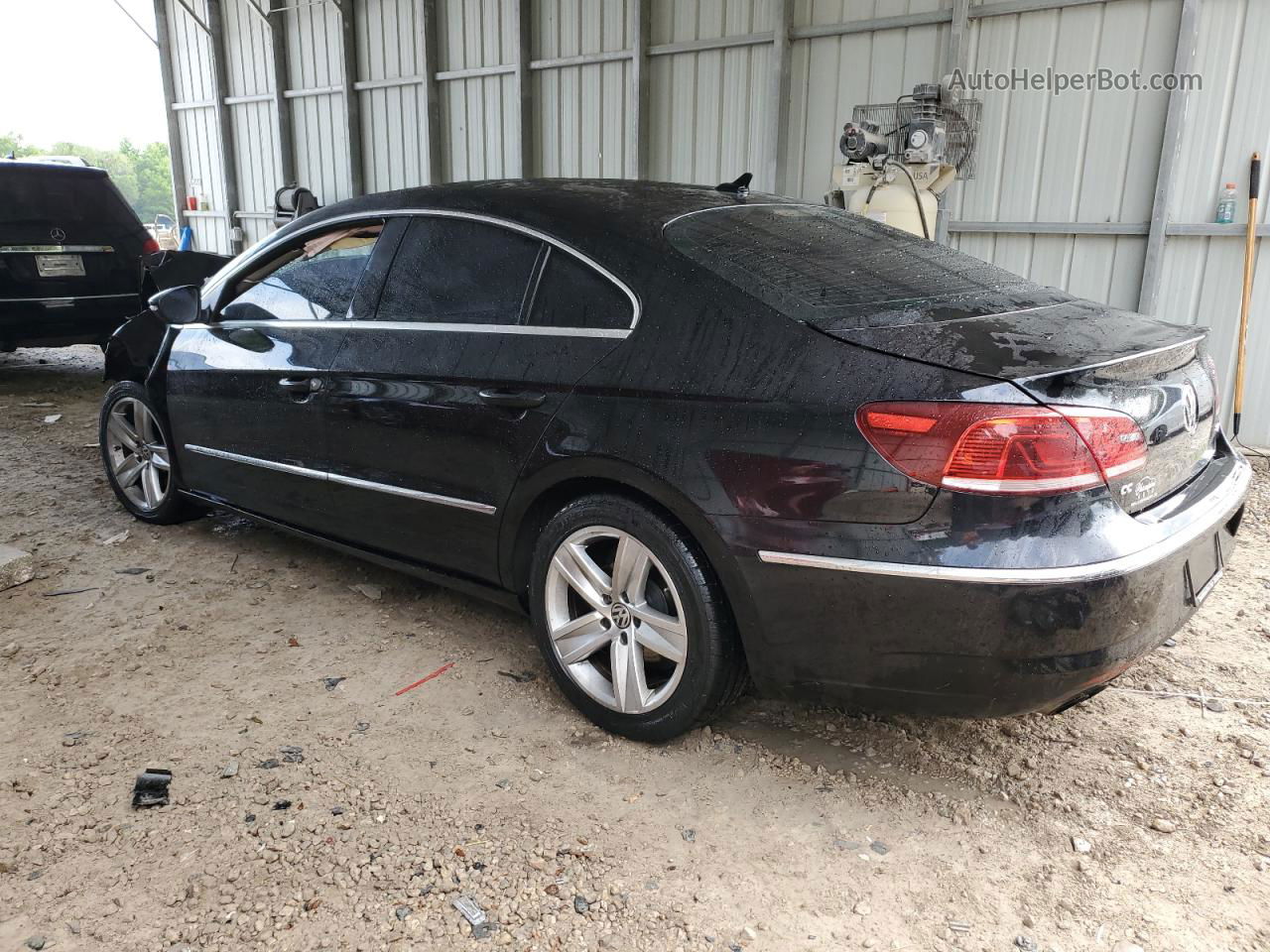 2014 Volkswagen Cc Sport Черный vin: WVWBP7AN9EE540884