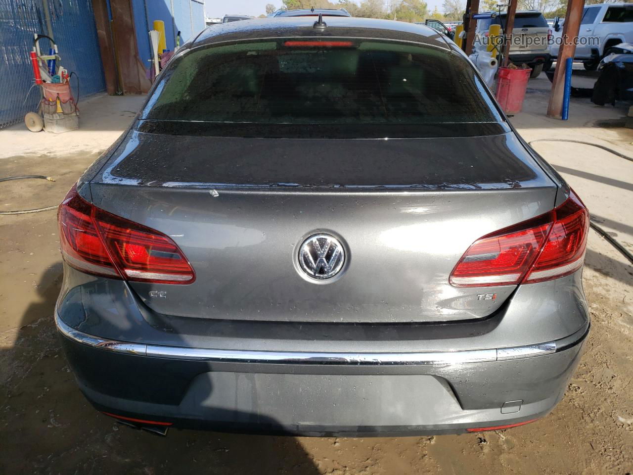 2016 Volkswagen Cc Base Gray vin: WVWBP7AN9GE501697