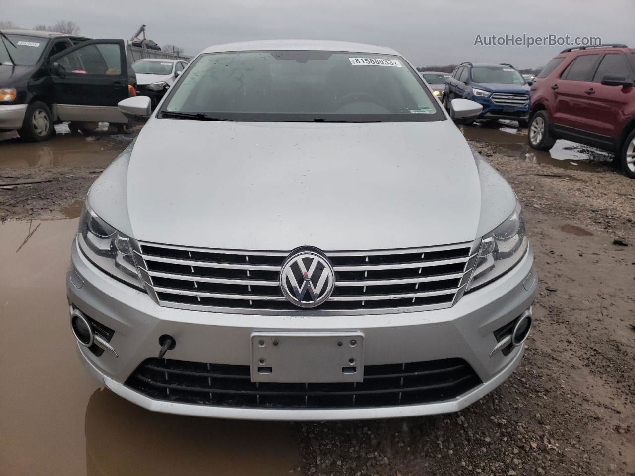 2016 Volkswagen Cc Base Silver vin: WVWBP7AN9GE504888