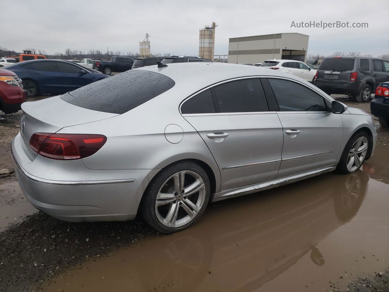 2016 Volkswagen Cc Base Silver vin: WVWBP7AN9GE504888