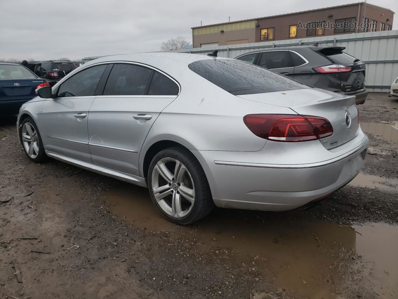 2016 Volkswagen Cc Base Серебряный vin: WVWBP7AN9GE504888