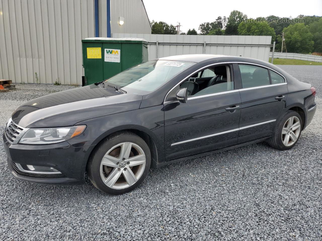 2013 Volkswagen Cc Sport Black vin: WVWBP7ANXDE503163