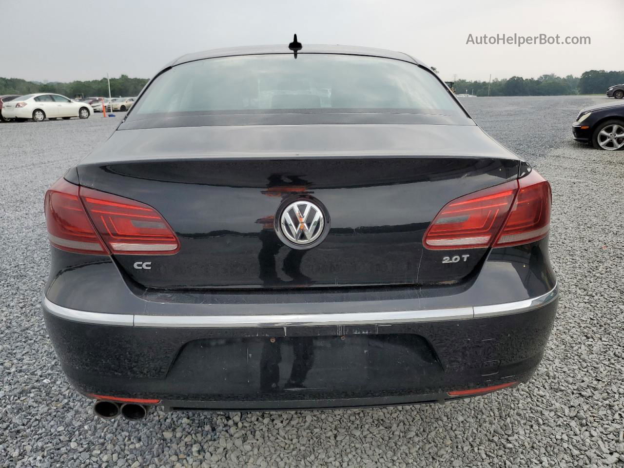 2013 Volkswagen Cc Sport Black vin: WVWBP7ANXDE503163