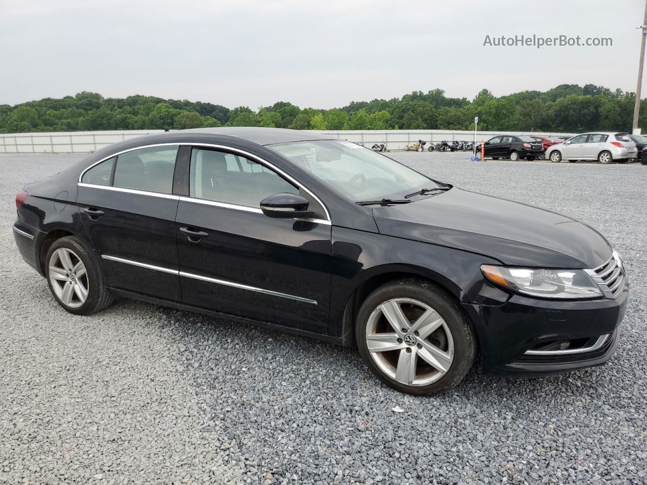 2013 Volkswagen Cc Sport Black vin: WVWBP7ANXDE503163