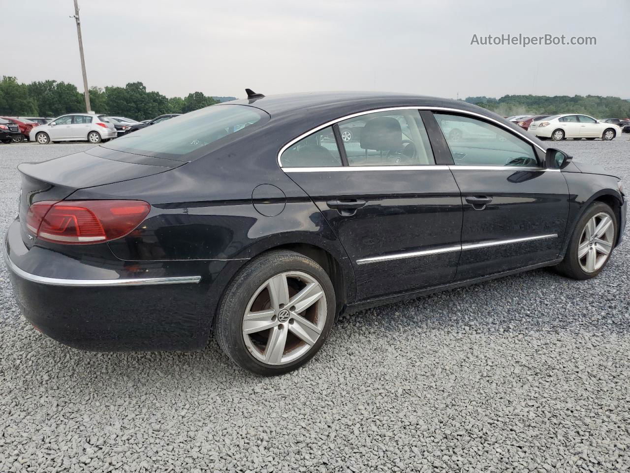 2013 Volkswagen Cc Sport Черный vin: WVWBP7ANXDE503163