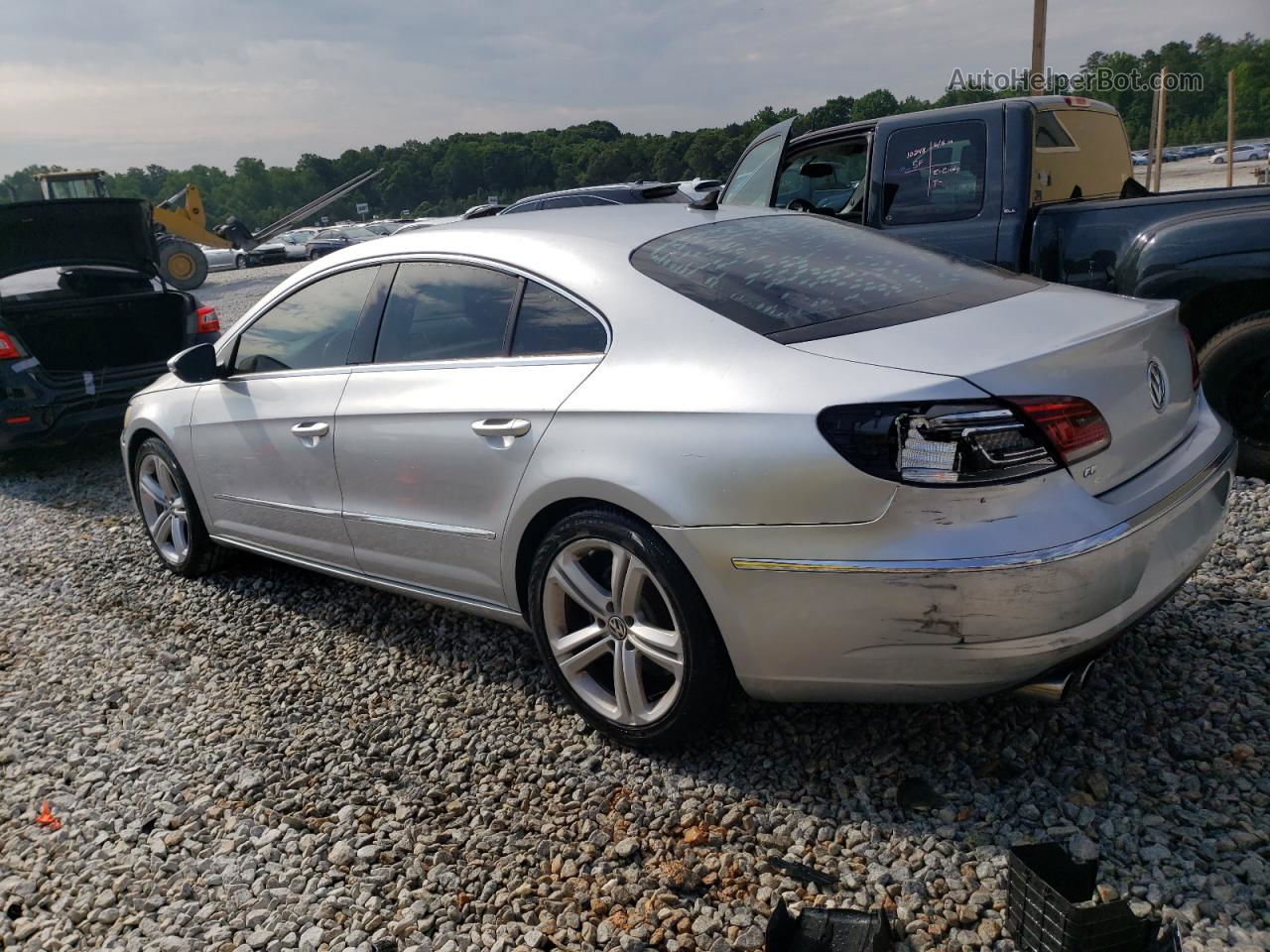 2013 Volkswagen Cc Sport Silver vin: WVWBP7ANXDE507262