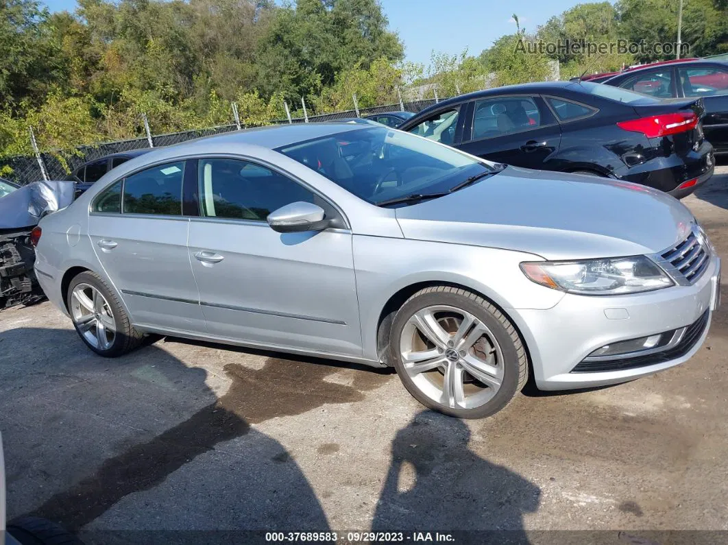 2013 Volkswagen Cc 2.0t Sport Plus Silver vin: WVWBP7ANXDE508914