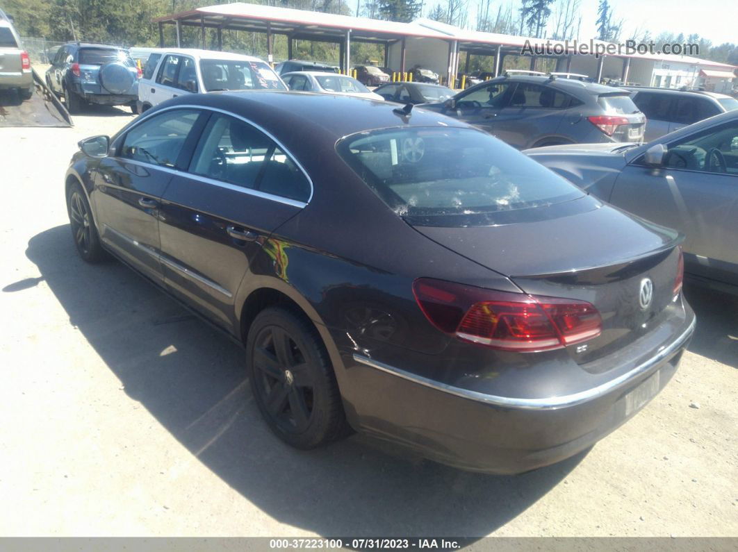 2013 Volkswagen Cc Sport Brown vin: WVWBP7ANXDE515507