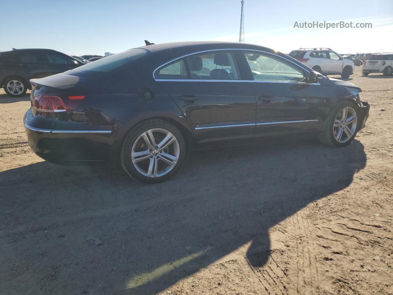 2013 Volkswagen Cc Sport Черный vin: WVWBP7ANXDE527446