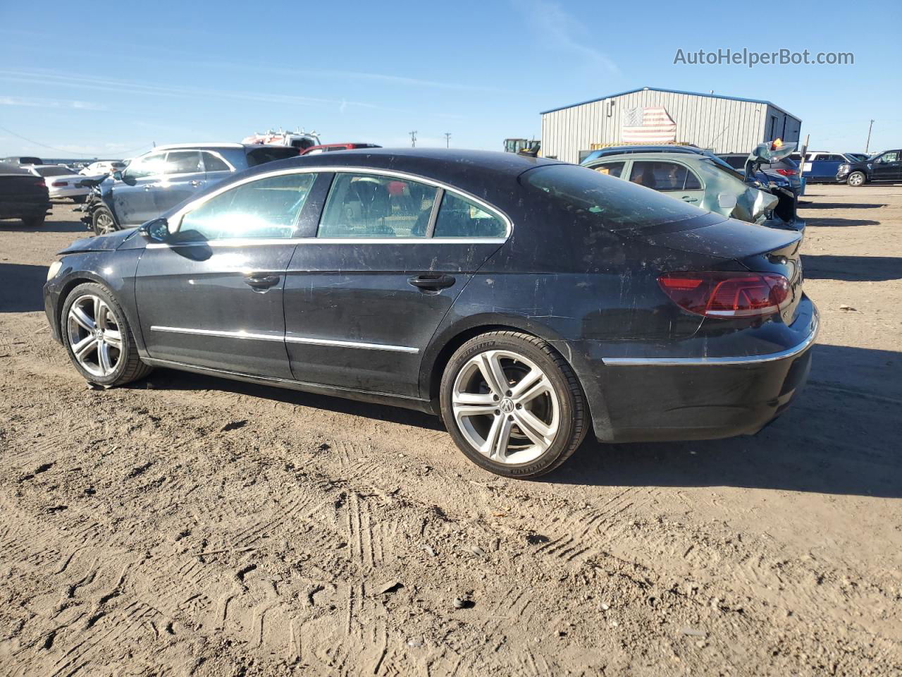 2013 Volkswagen Cc Sport Черный vin: WVWBP7ANXDE527446