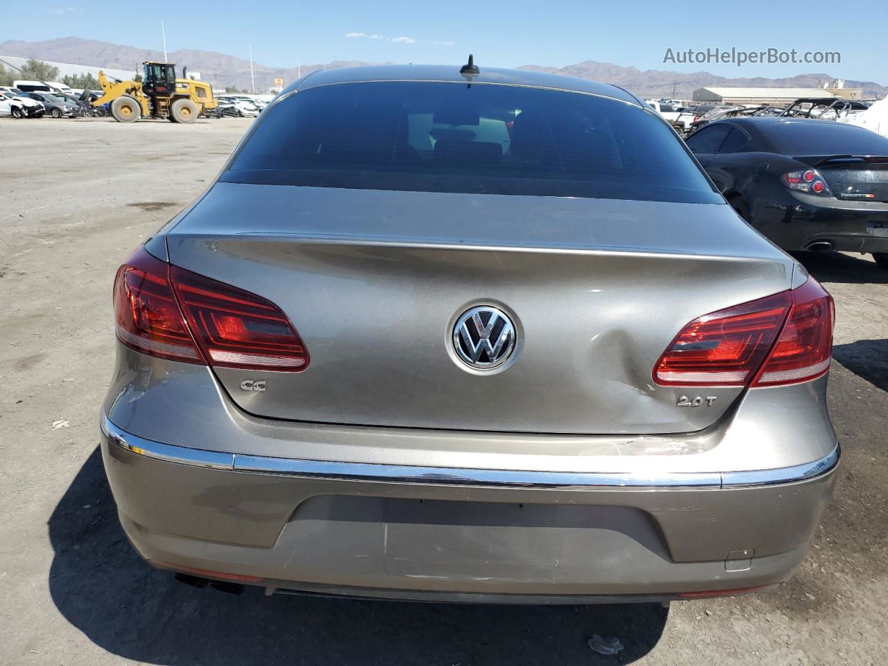 2014 Volkswagen Cc Sport Tan vin: WVWBP7ANXEE503584