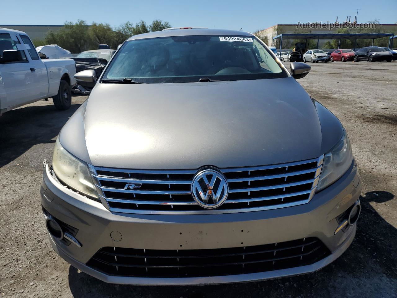 2014 Volkswagen Cc Sport Tan vin: WVWBP7ANXEE503584