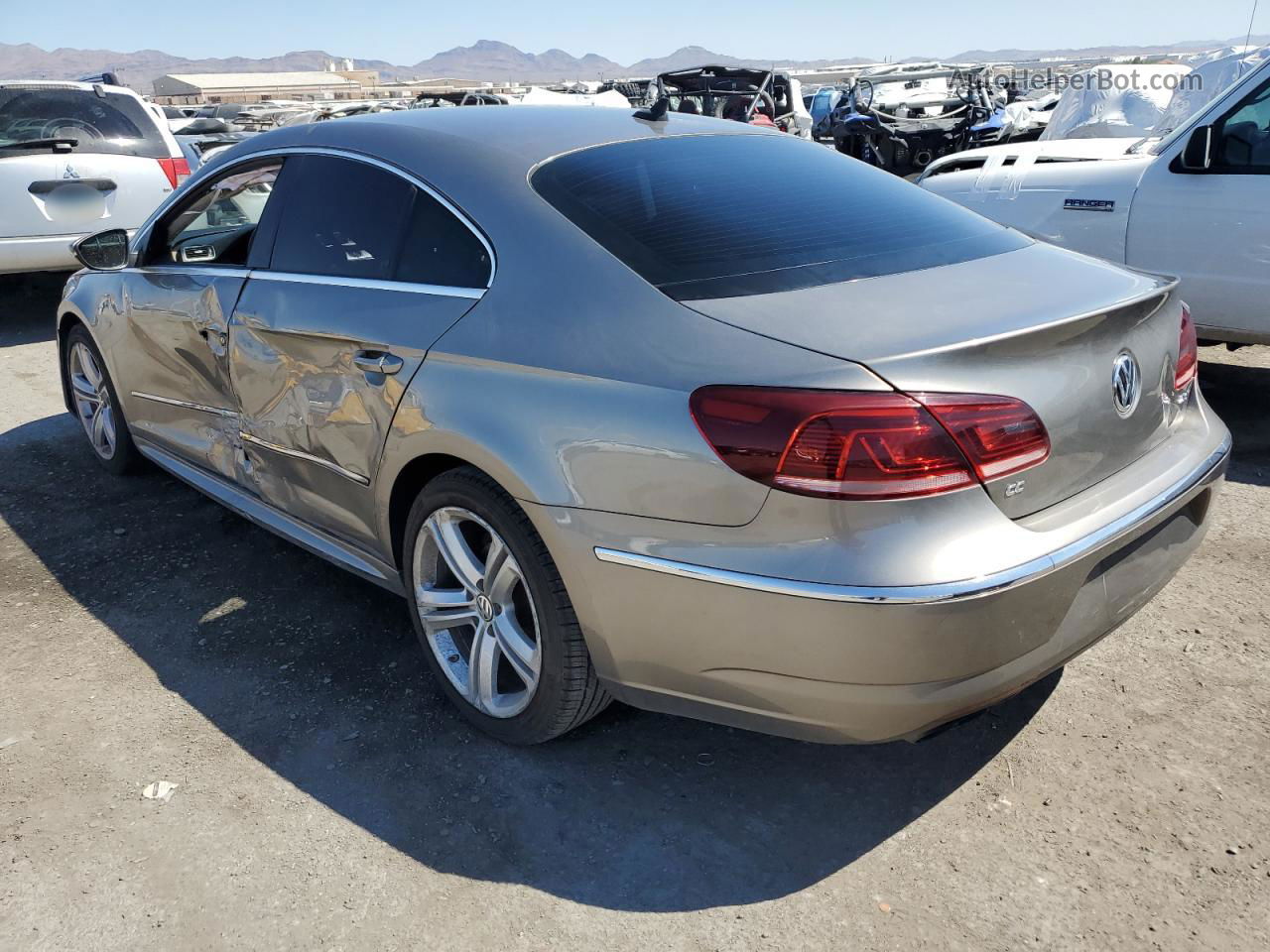 2014 Volkswagen Cc Sport Tan vin: WVWBP7ANXEE503584