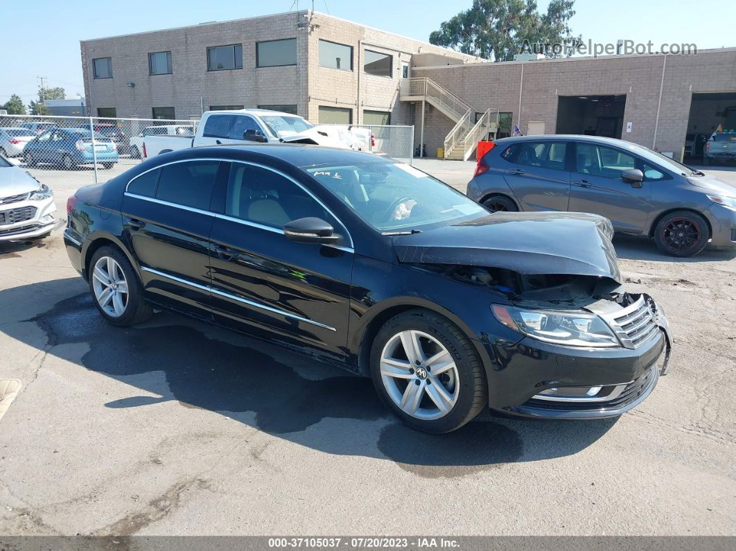 2014 Volkswagen Cc Sport Black vin: WVWBP7ANXEE510390