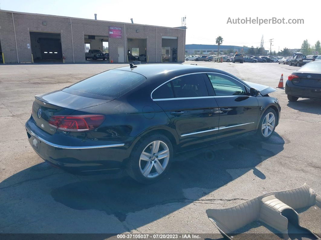 2014 Volkswagen Cc Sport Black vin: WVWBP7ANXEE510390