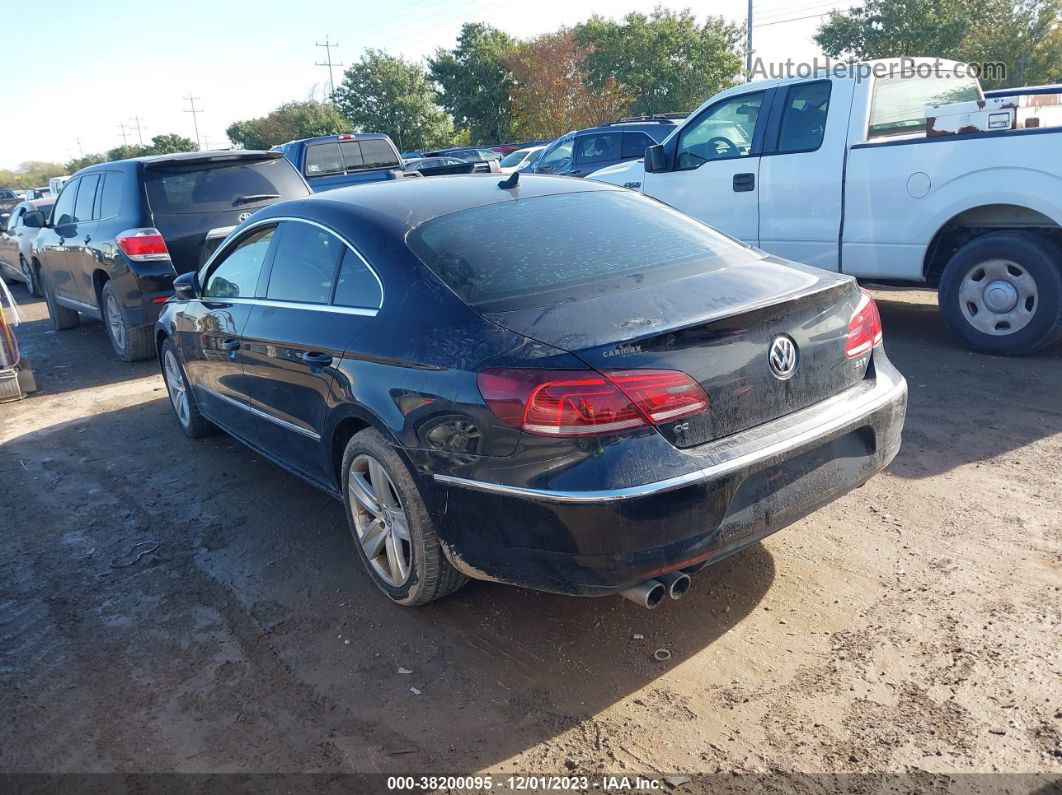 2014 Volkswagen Cc Sport Black vin: WVWBP7ANXEE515640