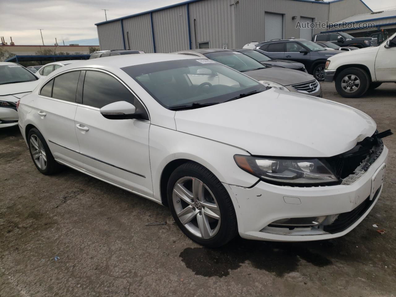 2014 Volkswagen Cc Sport Белый vin: WVWBP7ANXEE523088