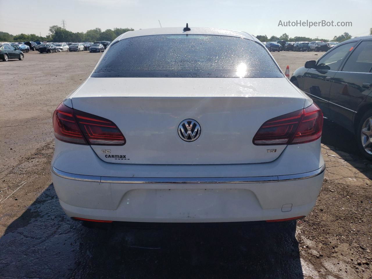 2016 Volkswagen Cc Base White vin: WVWBP7ANXGE504835