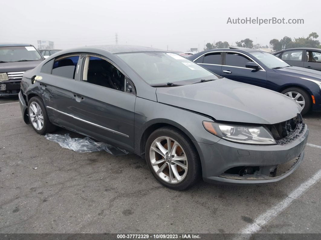 2016 Volkswagen Cc 2.0t Trend Gray vin: WVWBP7ANXGE512756