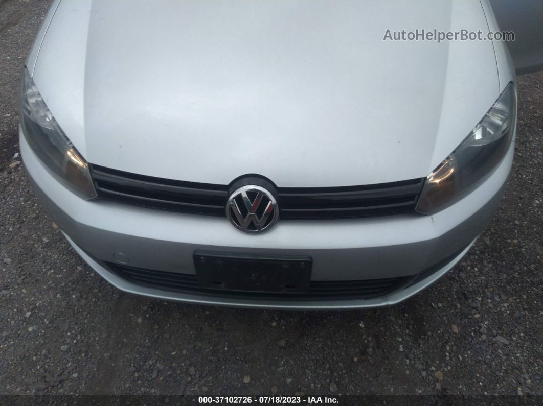 2014 Volkswagen Golf   Серебряный vin: WVWDB7AJ0EW004839