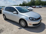 2014 Volkswagen Golf  Silver vin: WVWDB7AJ0EW009006