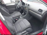 2014 Volkswagen Golf 2.5l Red vin: WVWDB7AJ1EW009757