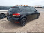 2014 Volkswagen Golf 2.5l Black vin: WVWDB7AJ2EW003174