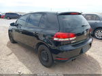 2014 Volkswagen Golf 2.5l Black vin: WVWDB7AJ2EW003174