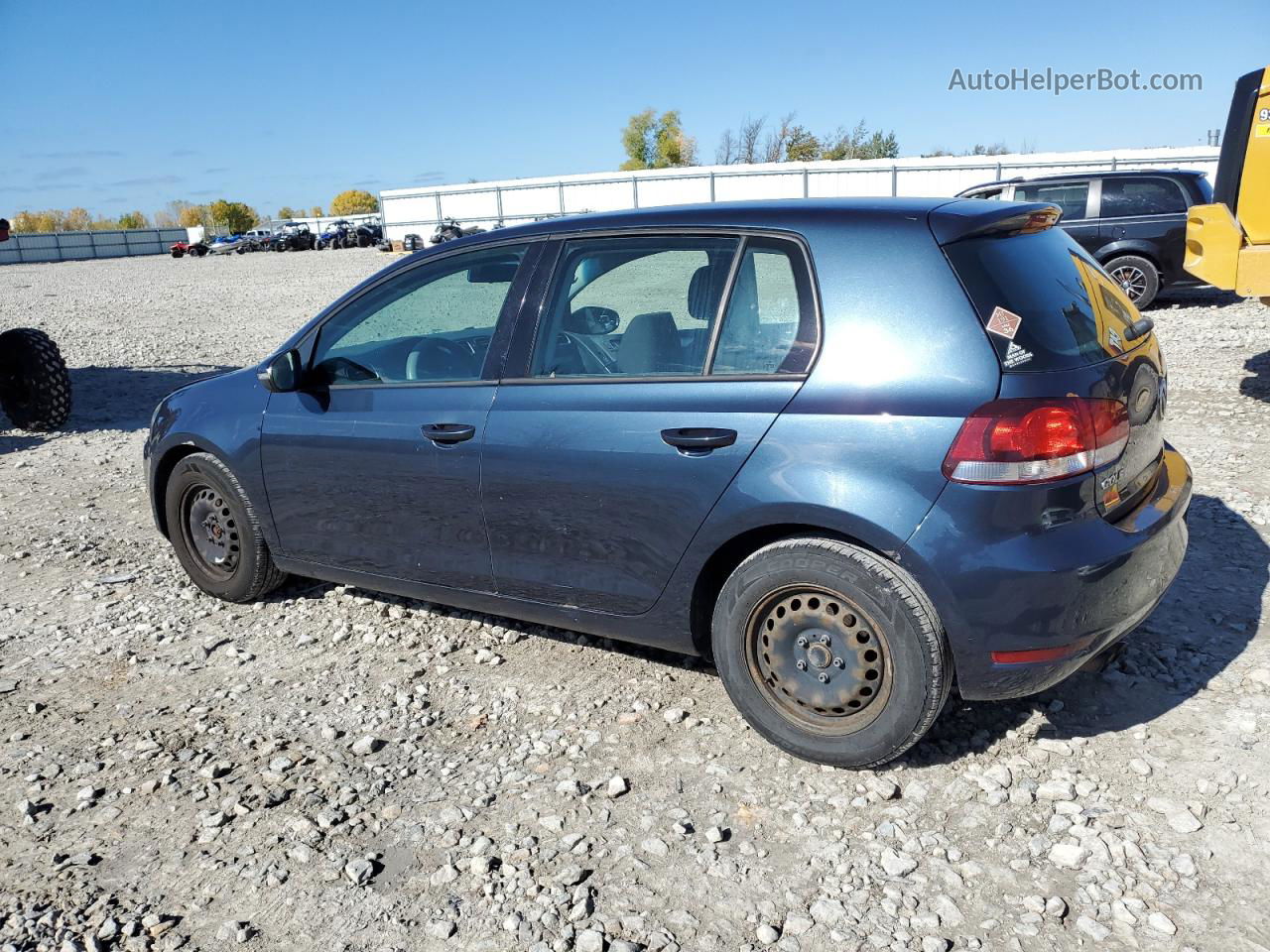 2014 Volkswagen Golf  Blue vin: WVWDB7AJ2EW005457